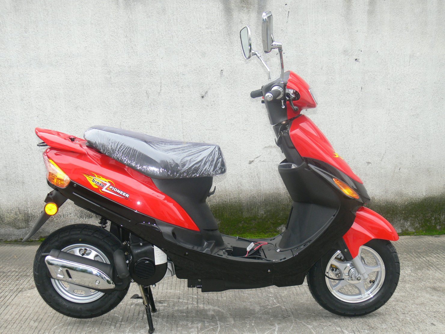 Scooter de gasolina de 50 cc Sunny Scooter de 1 cilindro y 4 tiempos refrigerado por aire