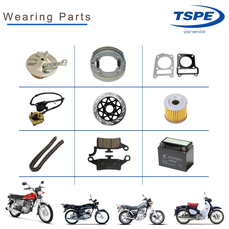 Ajustador de cadena de motocicleta piezas de motocicleta para DT-150