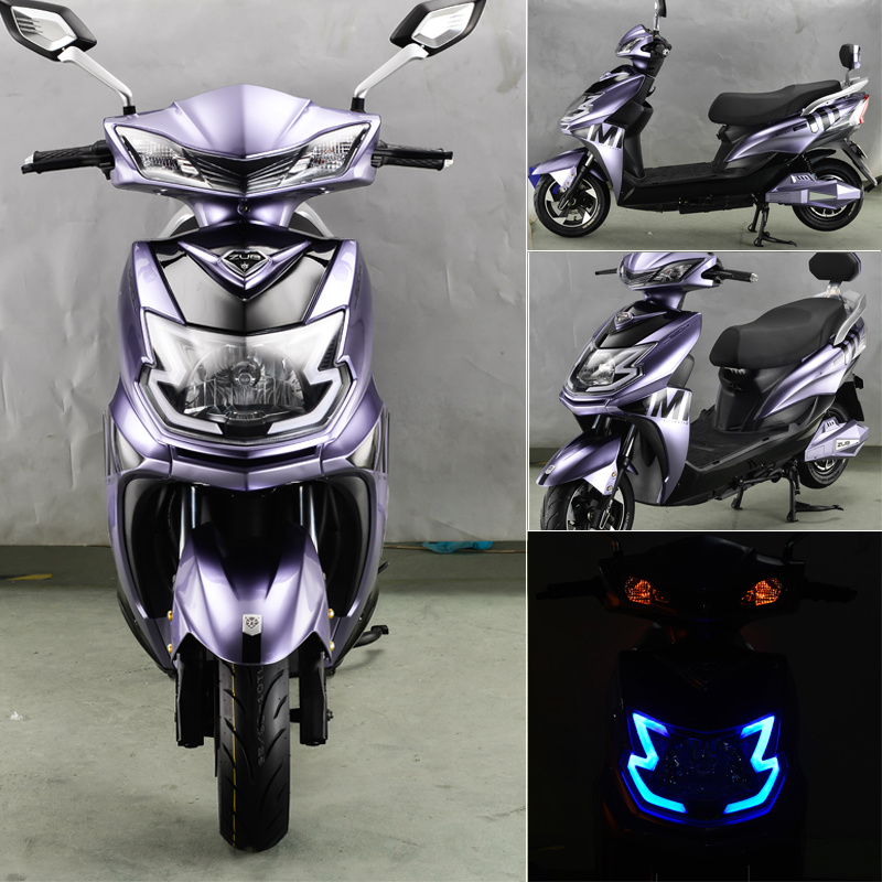 Scooter eléctrico de dos ruedas de motocicleta eléctrica de 72V 1500W